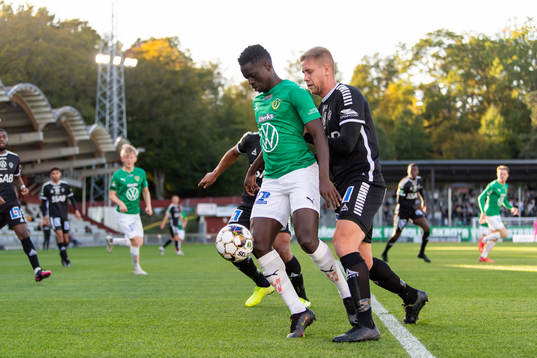 Jönköpings Eric Johana Omondi och Brages Mattias