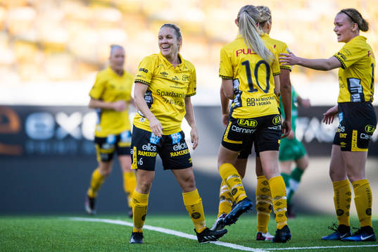 Elfsborgs Linda Westberg Carlsson jublar