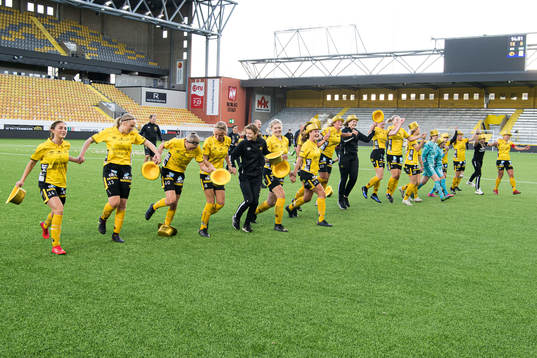 Elfsborgs spelare jublar