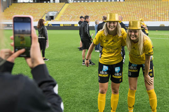 Elfsborgs Sara Isaksson och Maja Wrångemyr blir