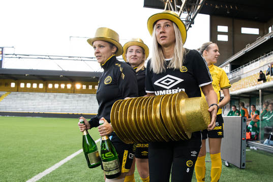 Elfsborgs Cornelia Andersson och Linda Westberg Carlsson