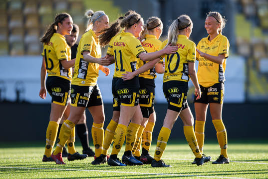 Elfsborgs spelare jublar