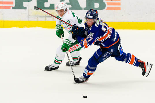 Rögles Samuel Jonsson och Växjös Glenn Gustafsson