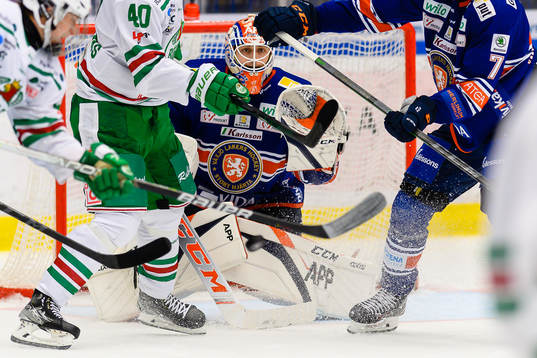 Växjös målvakt Janis Kalnins