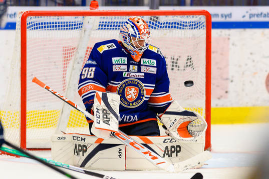 Växjös målvakt Janis Kalnins