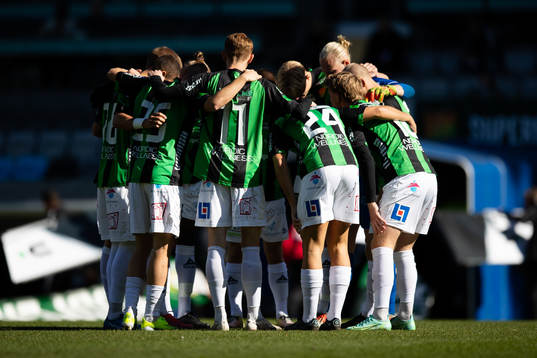 GAIS samlade innan fotbollsmatchen i Superettan mellan GAIS