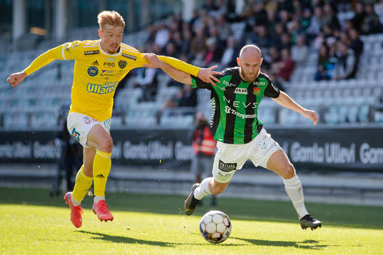 Falkenbergs Linus Borgström och GAIS Niklas Andersen