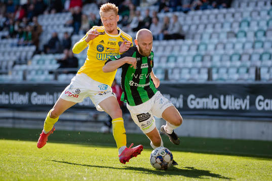 Falkenbergs Linus Borgström och GAIS Niklas Andersen