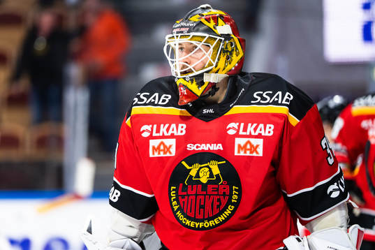 Luleås målvakt Joel Lassinantti