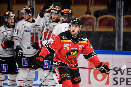 Luleås Jonathan Andersson deppar