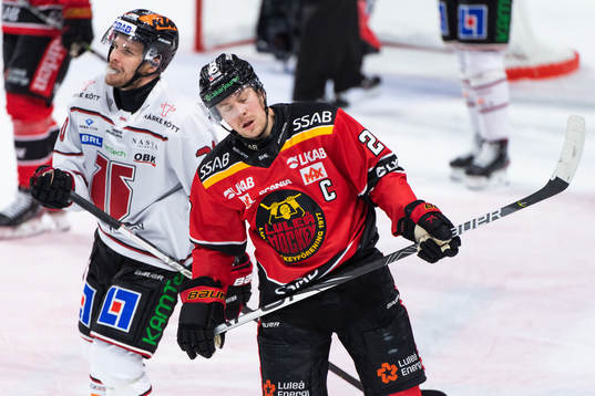 Luleås Erik Gustafsson deppar