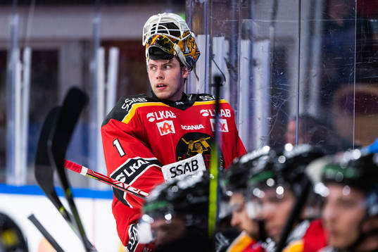 Luleås målvakt Jesper Wallstedt