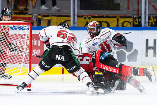 Örebros Robert Leino, Luleås Linus Omark och Örebros