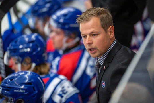 Oskarshamns tränare Martin Filander