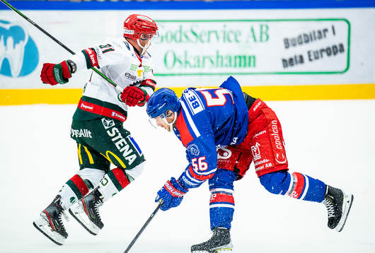 Frölundas Ryan Lasch och Oskarshamns Robin Norell