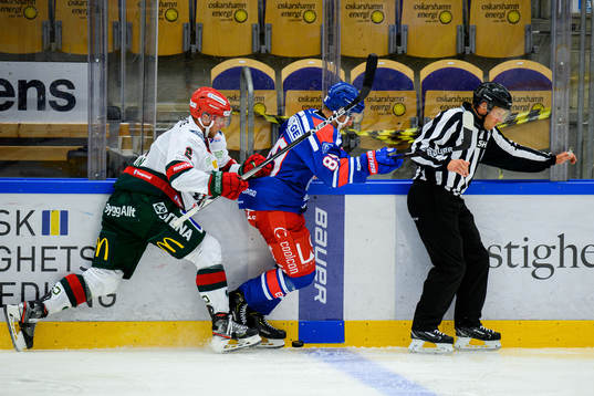 Frölundas Christian Folin  och Oskarshamns Patrik Karlkvist