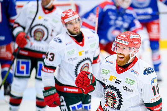Frölundas Jens Olsson jublar