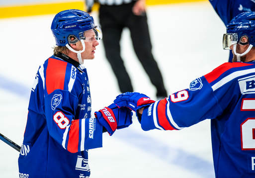 Oskarshamns Fredrik Olofsson jublar