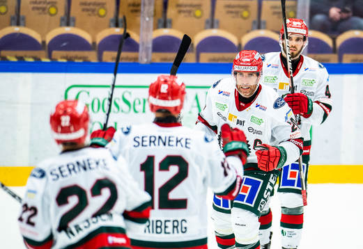Frölundas Joel Lundqvist jublar