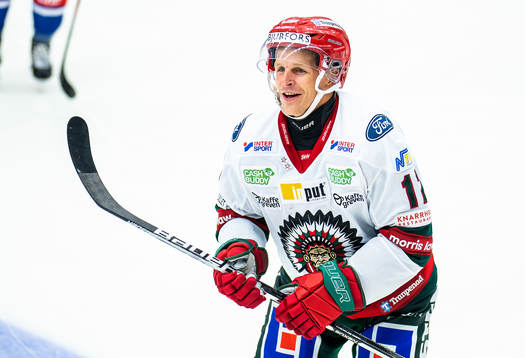Frölundas Max Friberg jublar
