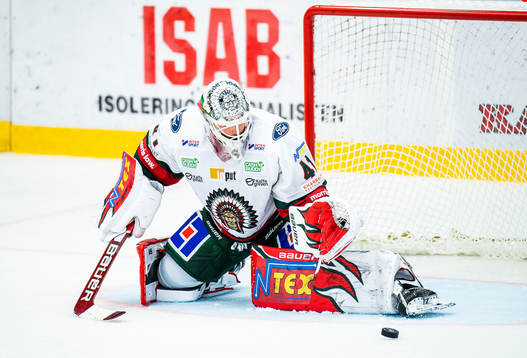 Frölundas målvakt Niklas Rubin