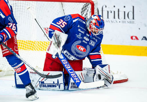 Oskarshamns målvakt Joe Cannata