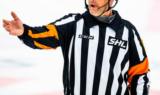 Domartröja med CCM och SHL logotyp på