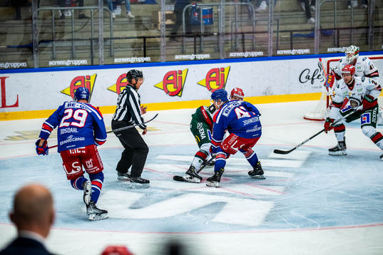 SHLs logotyp i tekningscirkeln