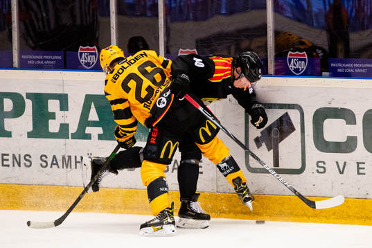 Skellefteås Simon Robertsson och Brynäs Tomi Sallinen