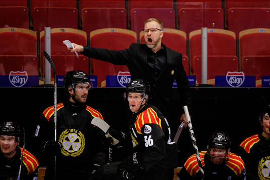 Brynäs tränare Mikko Manner