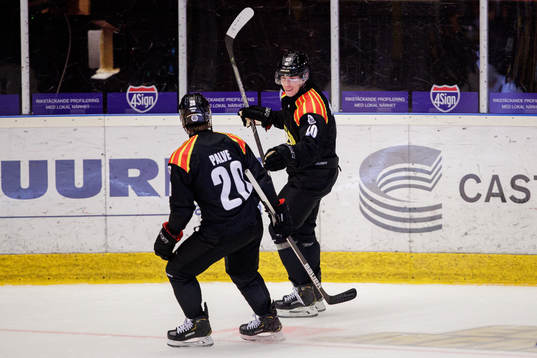 Brynäs Tomi Sallinen jublar