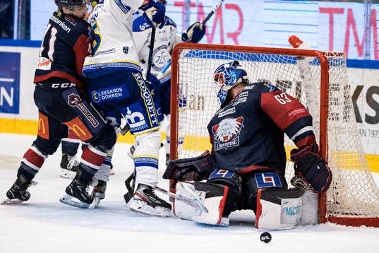 Linköpings målvakt Marcus Högberg