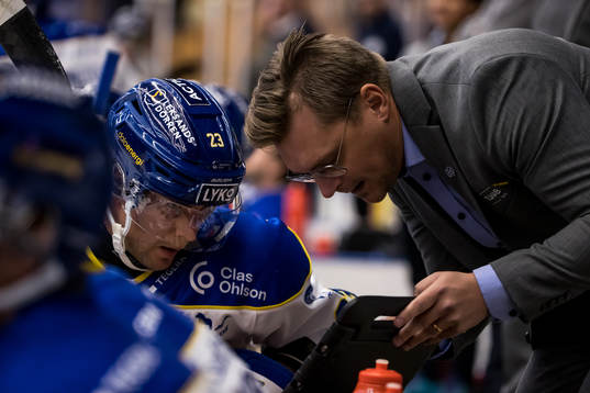 Leksands tränare Björn Hellkvist
