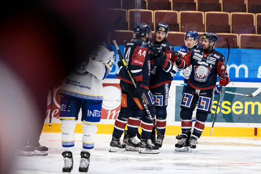 Linköpings Patrick Russel jubel