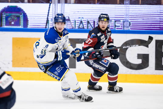 Leksands Nils Åman och Linköpings Jesper Pettersson