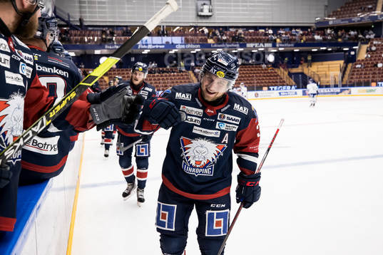 Linköpings Jesper Pettersson jubel
