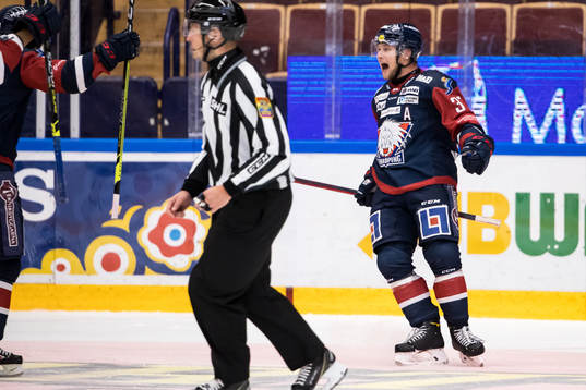 Linköpings Jesper Pettersson jubel