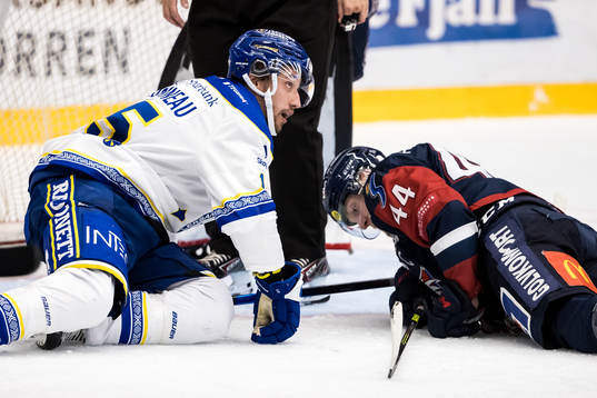 Leksands Max Veronneau och Linköpings Jonas Junland