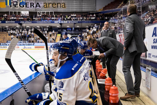 Leksands tränare Björn Hellkvist