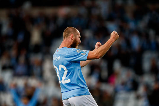 Malmö FFs Jo Inge Berget jublar