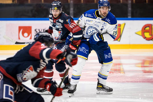 Leksands Max Veronneau och Linköpings Markus Ljungh