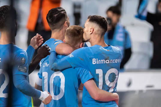 Malmö FFs Veljko Birmancevic kramar om Anders Christiansen