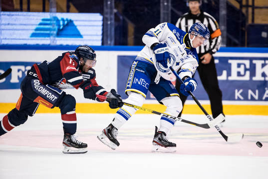 Linköpings Henrik Törnqvist och Leksands Martin Karlsson