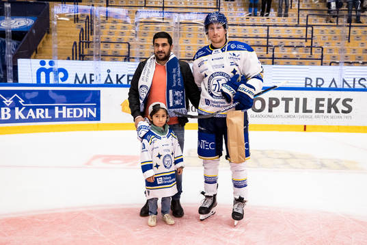 Leksands Justin Kloos utsedd till matchens lirare