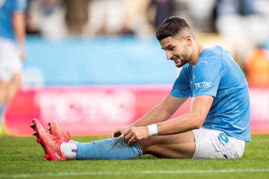 Malmö FFs Antonio Colak deppar