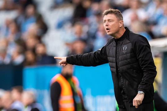 Malmö FFs huvudtränare Jon Dahl Tomasson