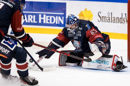 Linköpings målvakt Marcus Högberg