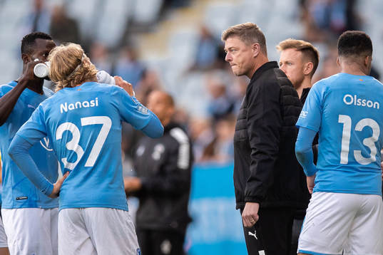 Malmö FFs huvudtränare Jon Dahl Tomasson