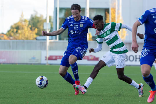 Sundsvalls Linus Hallenius och Västerås Taha Abdi Ali