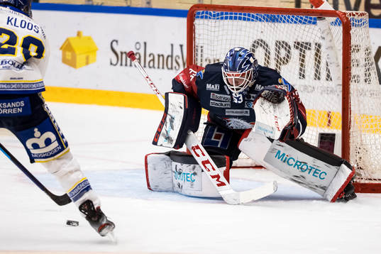 Linköpings målvakt Marcus Högberg